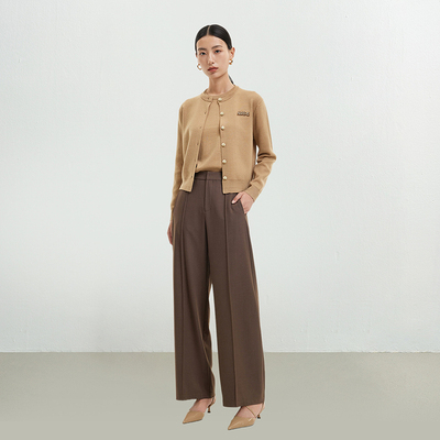 迪赛尼斯 气质 开衫 针织衫女