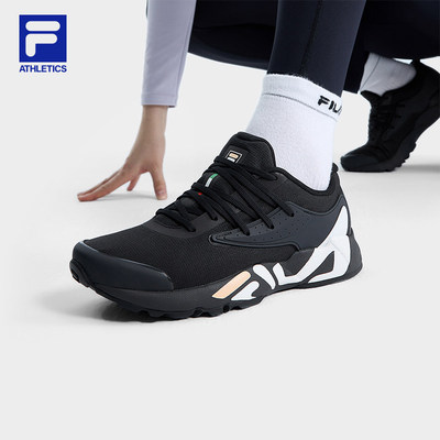 FILA 斐乐官方女鞋MIND ONE健身房跑鞋2024冬跑步鞋A12W441807F