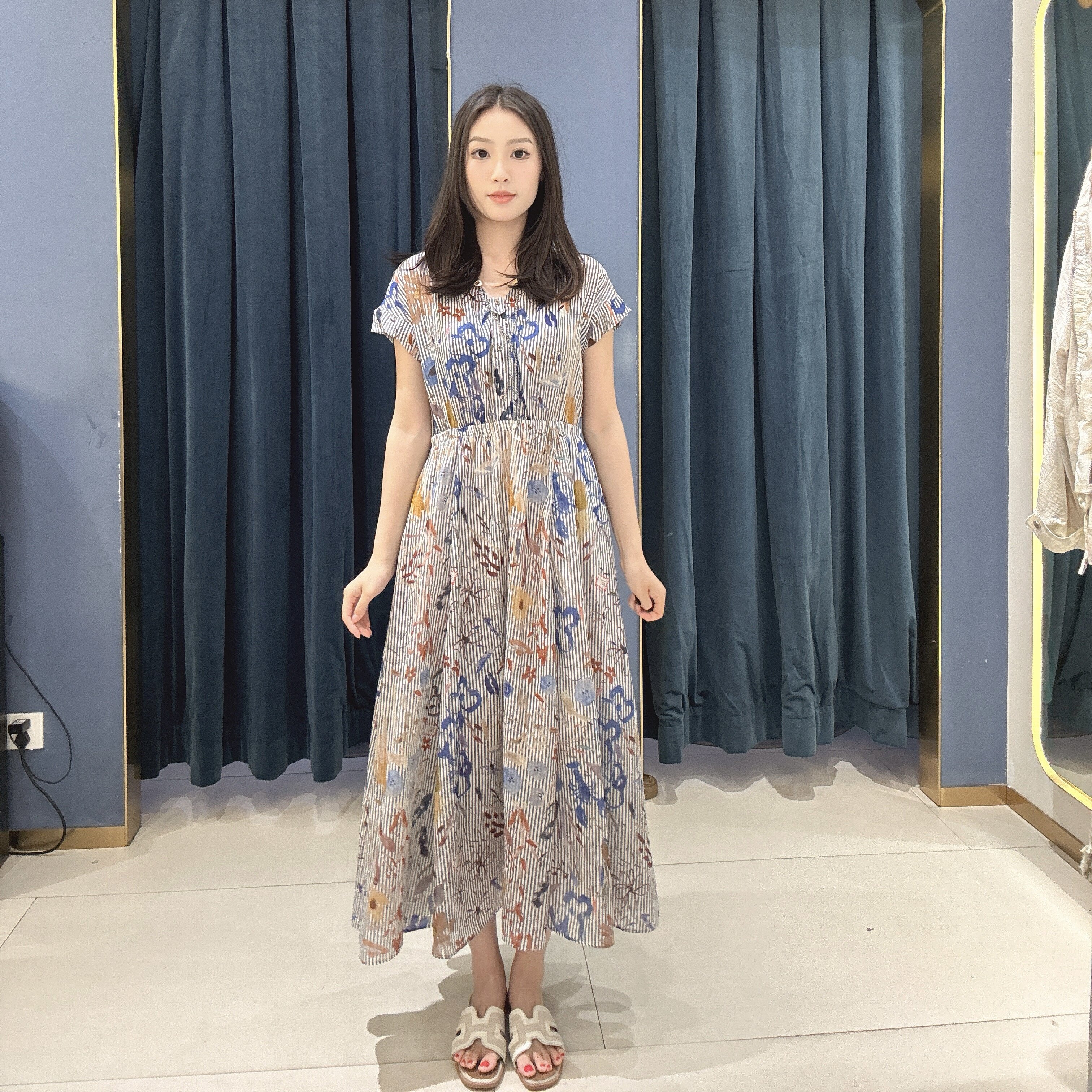 谜底女士优雅时尚连衣裙262ML0645