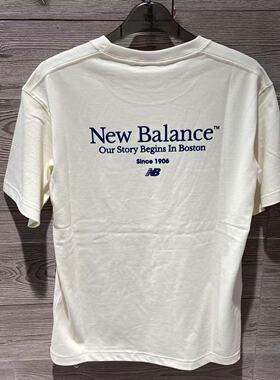 New Balance 银泰专柜2025年夏季男款短袖T恤NEF21351