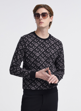 德鲨鲨鱼圆领卫衣男 套头外套UR41802