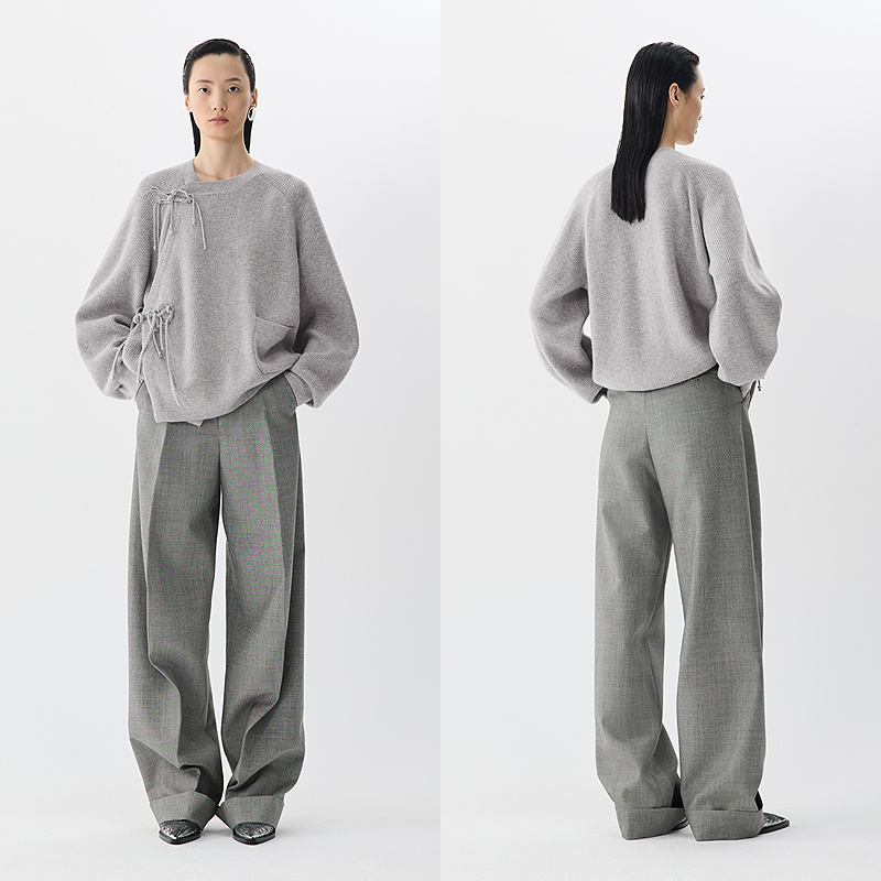 JNBY/江南布衣25春中式盘扣针织衫5P1315100