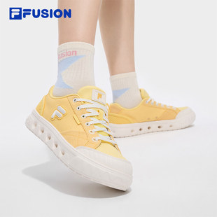 牧野鞋丨FILA FUSION GITA 斐乐潮牌女鞋板鞋夏帆布鞋T12W622902F
