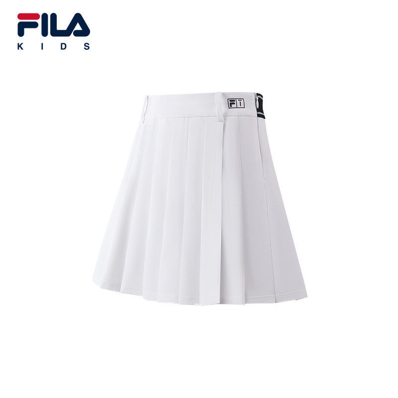 FILA 斐乐儿童童装裤裙2026年夏女童中大童百褶裙子K12G623354