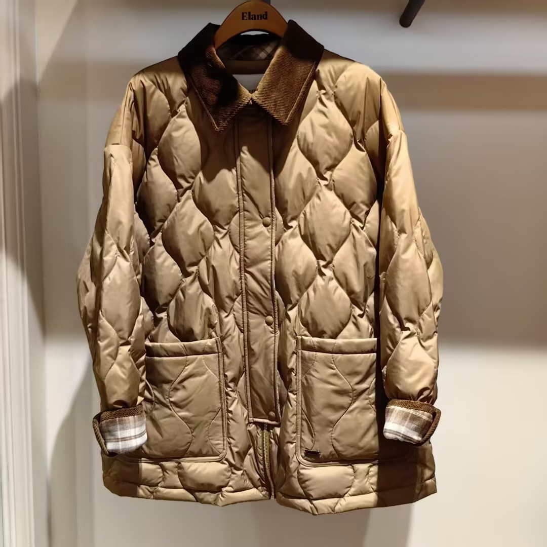 ELAND 老钱风 经典羽绒服EEJDF8VH01