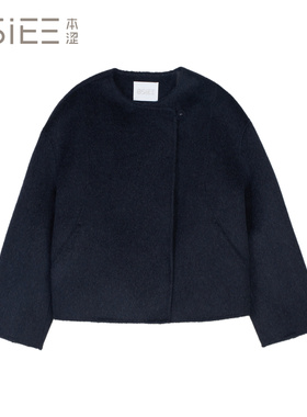 BSiEE本涩 小香风圆领短款 外套F1019Y04