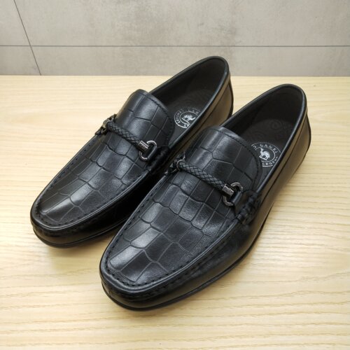 骆驼男士高端经典流行时尚乐福豆豆鞋Q14S033207