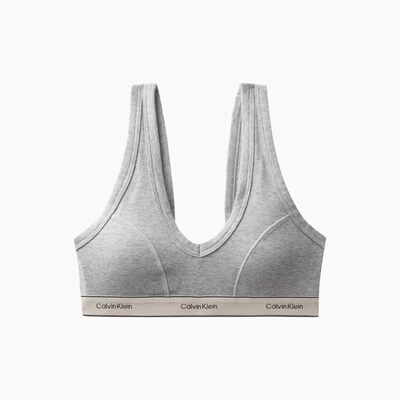 【复古引力带】CK内衣25秋季女士无钢圈轻运动背心文胸QF8594AD