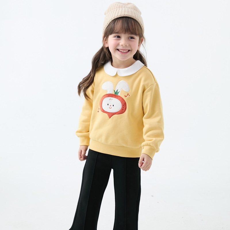 迪迪鹿2024女小童秋季卫衣C224321603