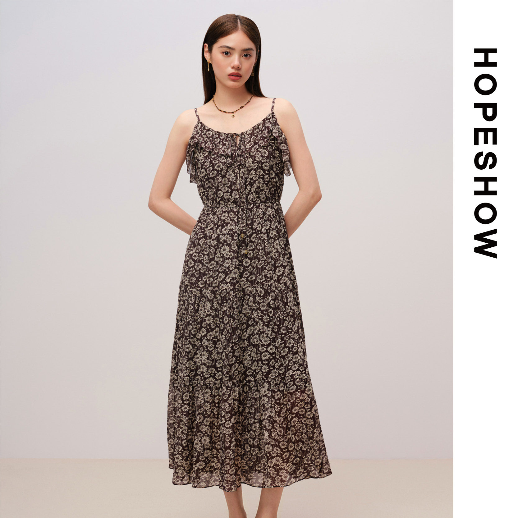 HOPESHOW 红袖  连衣裙 89125251602 - 实物图