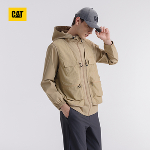 CAT卡特 男士时尚 夹克马甲