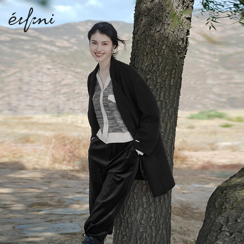 伊芙丽小个子百搭毛呢外套1DA170241,女装/女士精品,毛呢外套,淘宝优惠券,粉丝福利购,淘宝优惠卷