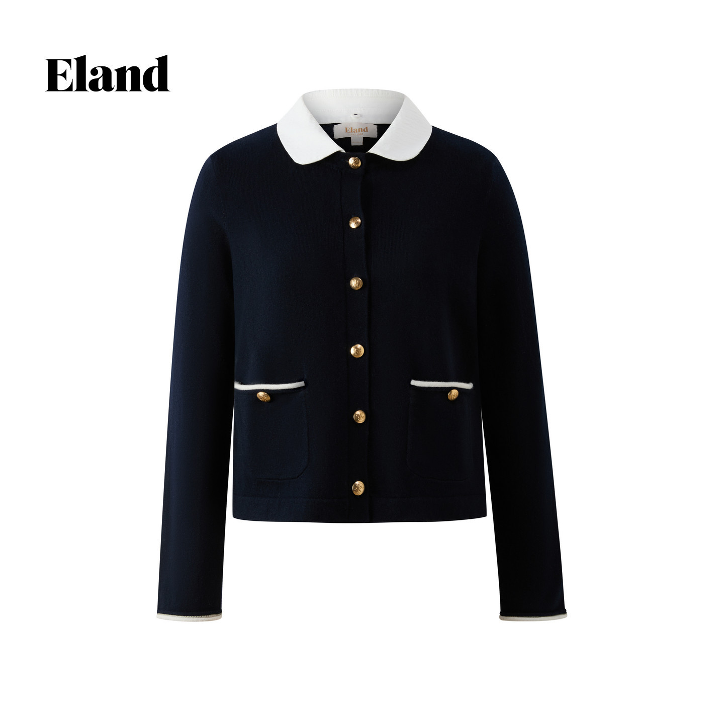 Eland针织衫女长袖毛衣