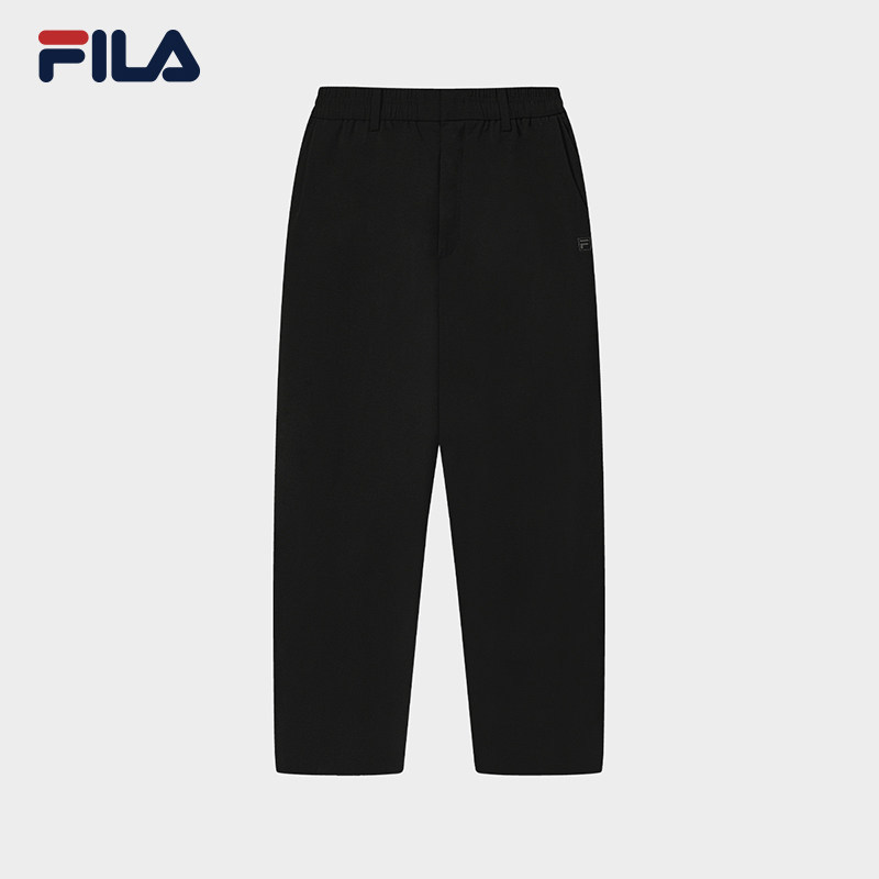 FILA 斐乐男士梭织长裤26夏季新款百搭裤子舒适休闲裤F11M623806F