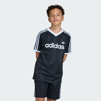adidas阿迪达斯三叶草大童运动休闲短袖T恤KG5300