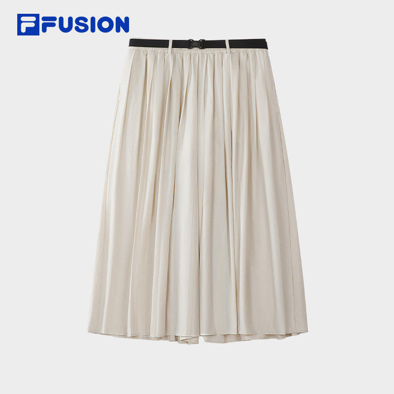 FILA FUSION | NEMEN 斐乐梭织长裤女2026夏百褶裙裤T11W629804F