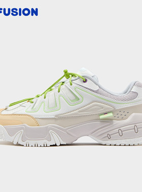 齿岩鞋丨FILA FUSION斐乐潮牌女鞋齿岩鞋2026春徒步鞋T12W611559F