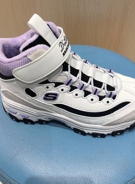 null-秋-SKECHERS GIRLS 魔术贴加绒棉靴319255L