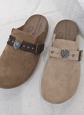 Safiya/索菲娅勃肯鞋女懒人外穿拖鞋休闲鞋SFE1110206