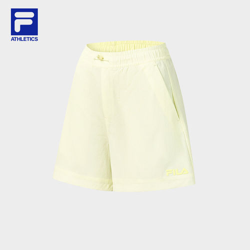 FILA 斐乐官方女士梭织短裤2026新夏运动宽松三分裤A51W621804F