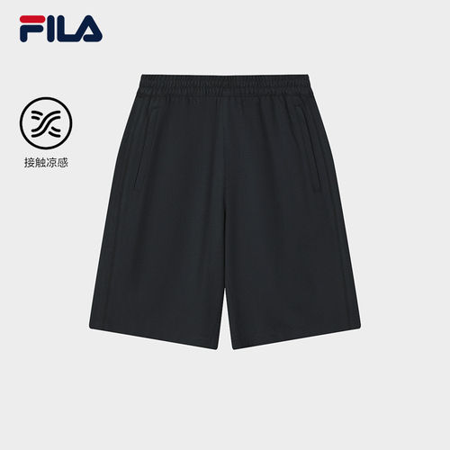 FILA 斐乐男士针织五分裤2026夏季新休闲凉感基础短裤F11M628611F