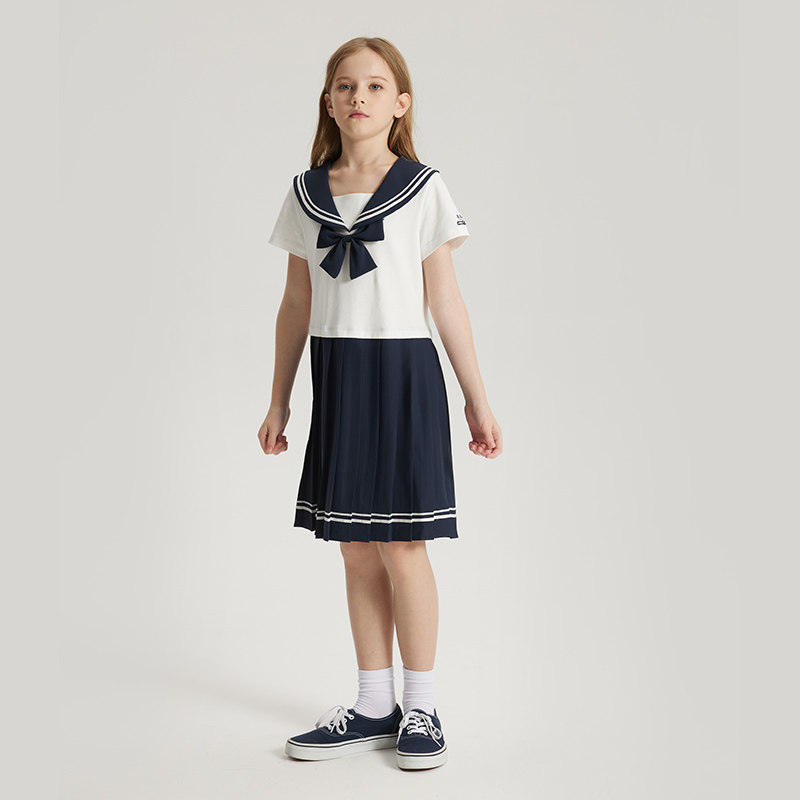 eland kids衣恋童装 女童 连衣裙