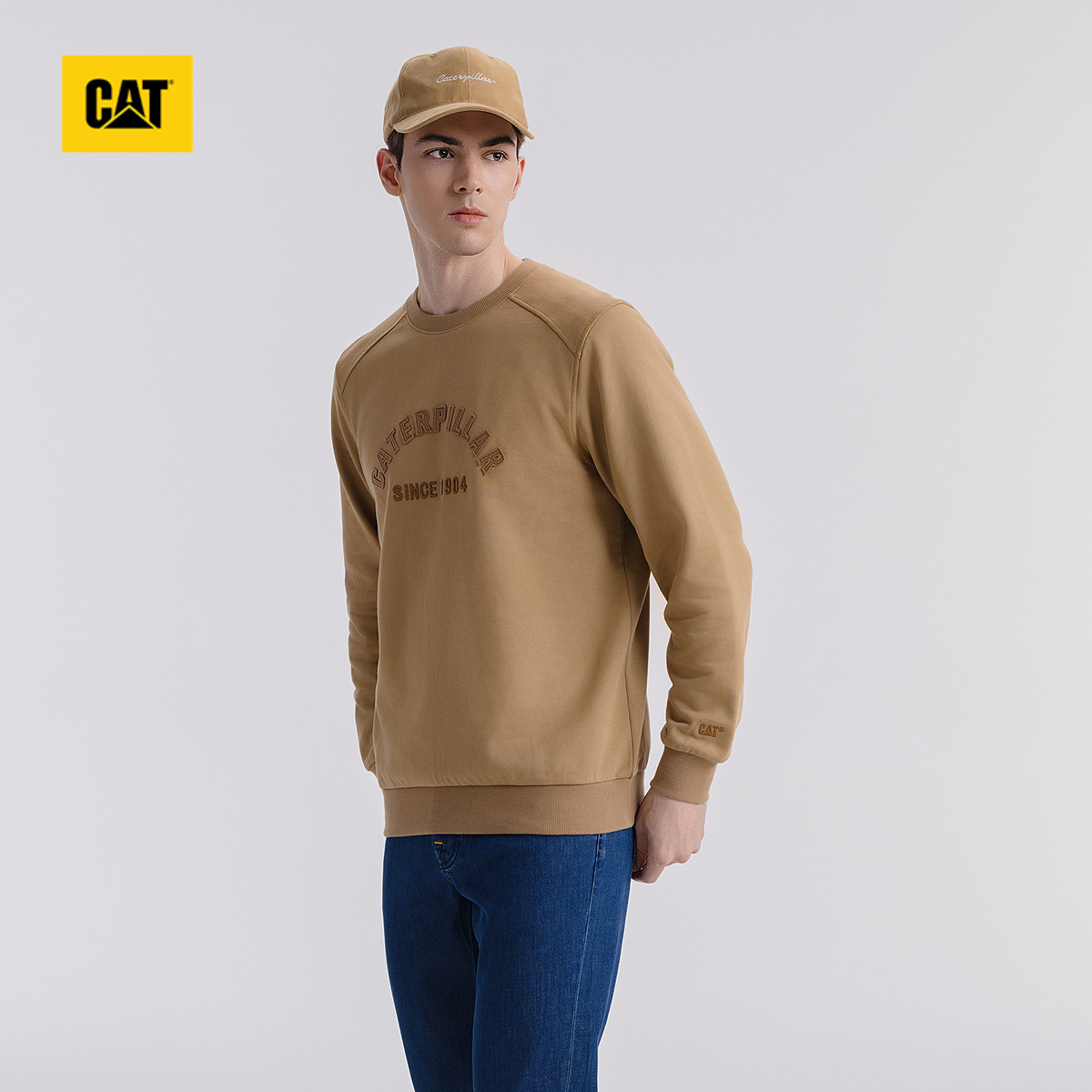 CAT卡特 男士复古 卫衣