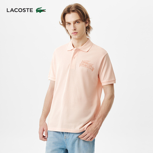 PH0285 LACOSTE法国鳄鱼男装 Polo衫 25夏季 多彩印花短袖