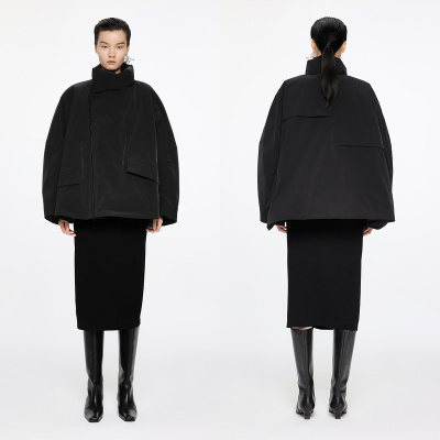 JNBY/江南布衣冬羽绒服女宽松立领新中式外套5O0C13311