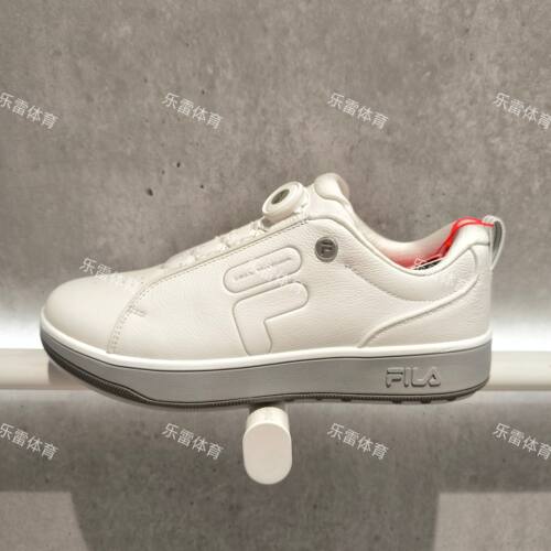 FILA 斐乐男女2025年夏季专业舒适运动软钉高球鞋A12M521701F