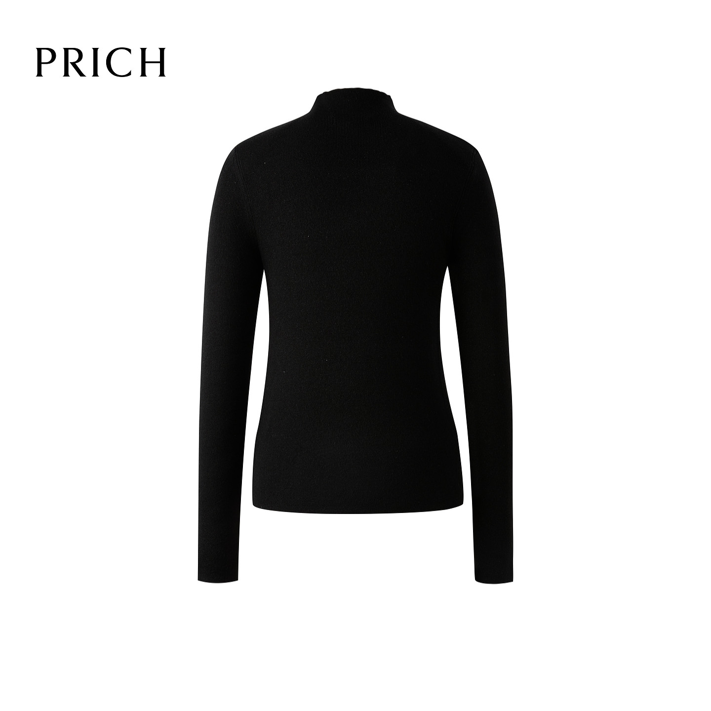 PRICH时尚气质半高领针织衫2025年秋季新品通勤打底衫PRKWF4901E