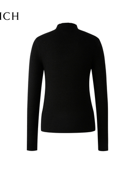 PRICH时尚气质半高领针织衫2025年秋季新品通勤打底衫PRKWF4901E