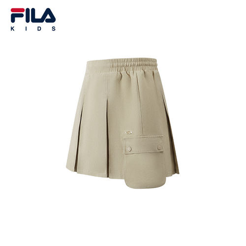 FILA KIDS斐乐童装女大童短裤26秋季新款儿童针织裤裙K12G634305