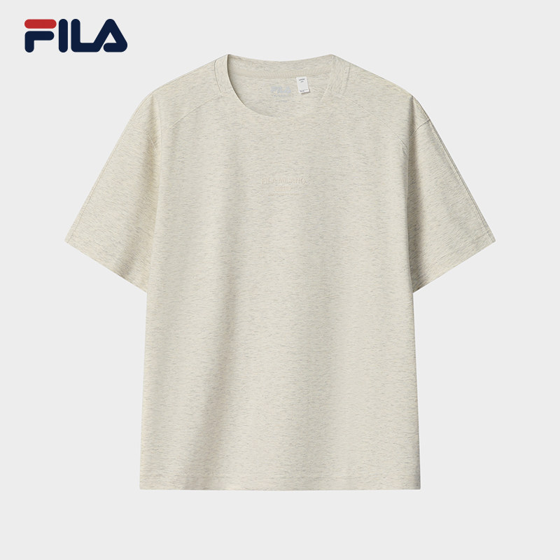 FILA MILANO 斐乐男子针织短袖2026夏季T恤宽松上衣F11M625120F