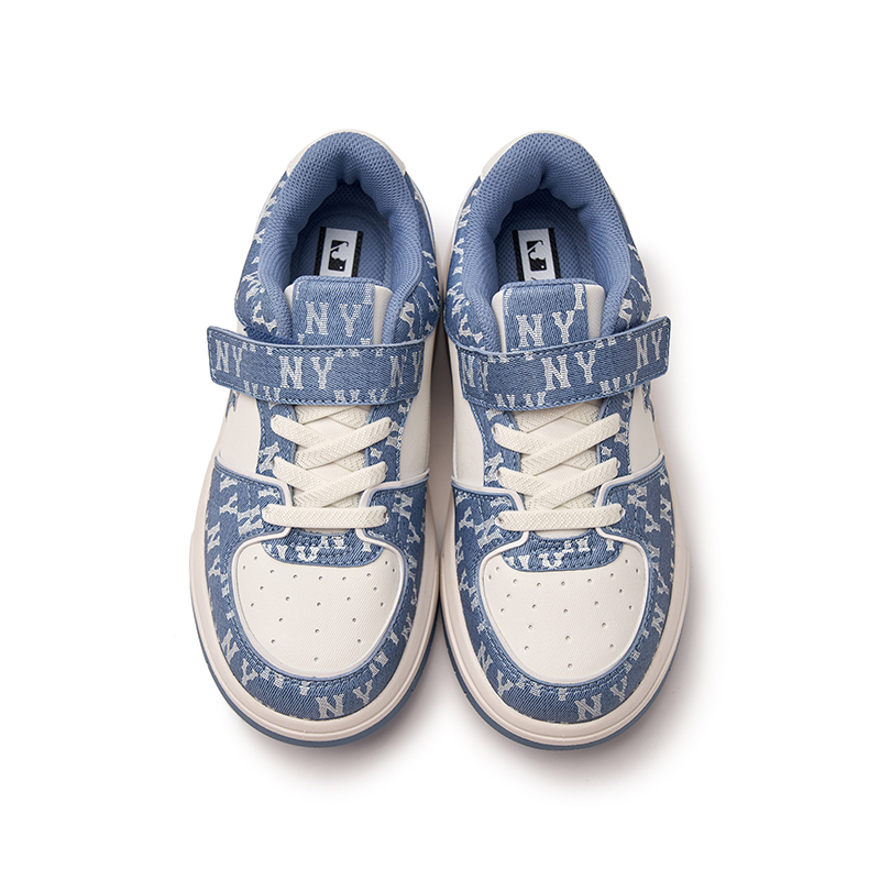 MLB男女童时尚潮奢魔术贴设计复古老花运动鞋25春款7ASXJM15N