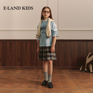 eland kids童装女童连衣裙EKOME4T26B