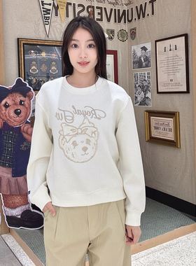 Teenie Weenie女士简约时尚卫衣TTMA251202P