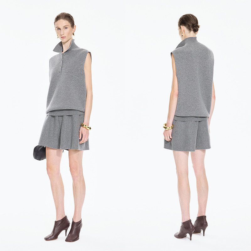 JNBY/江南布衣针织衫无袖套头通勤