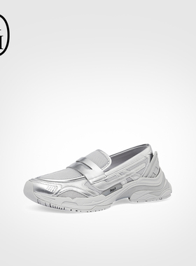 ASH女鞋2025春季ROMIE BIS真皮乐福鞋女厚底休闲鞋AP140B40049