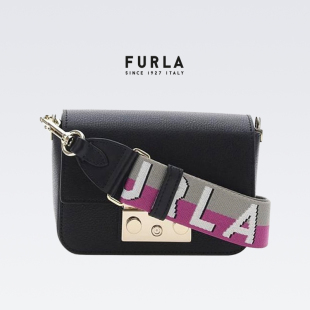 黑色WB00839 FURLA 女款 单肩斜挎包 BX0006 芙拉