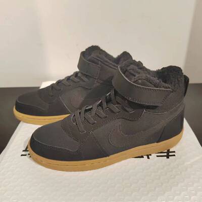 NIKE 耐克男女儿童秋季加厚高帮运动板鞋AA5648-002