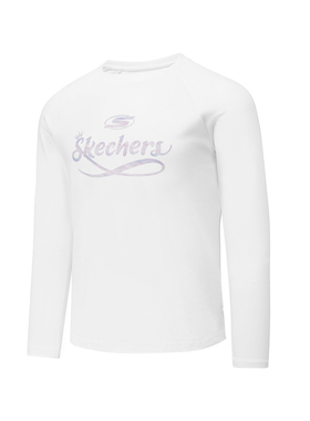 斯凯奇女童针织长袖T恤衫P125G009