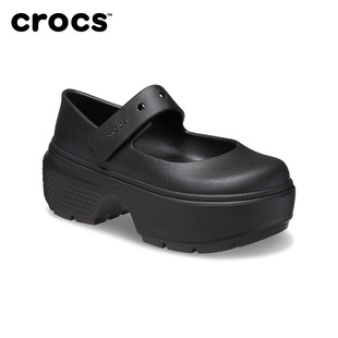 crocs洞洞鞋款雪屋玛丽珍