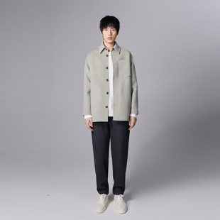 麦檬男女通用时尚休闲大衣9EA270031