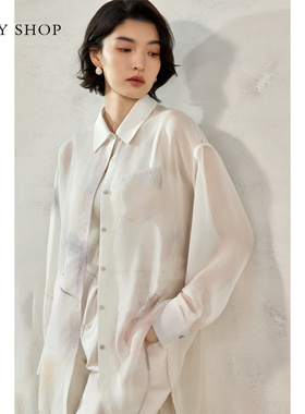 TKY SHOP 女士简约时尚衬衫10H1KA09D115