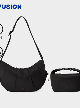 FILA FUSION斐乐包包斜挎包女情侣同款2025休闲挎包男T13U542123F