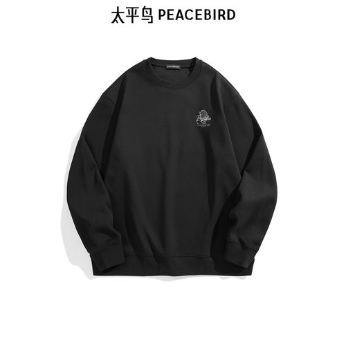 太平鸟男装宽松卫衣 B1CRE4456