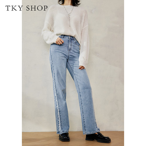 TKY SHOP牛仔长裤 10H1OA03B024
