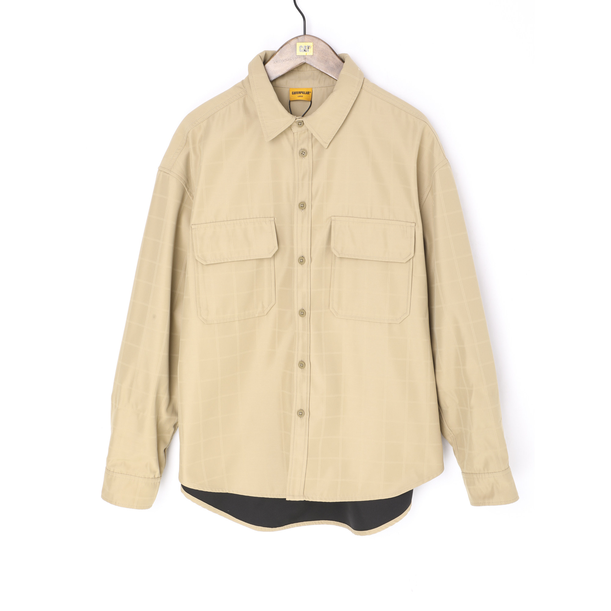 CAT长袖衬衣深卡其,男装,牛仔外套,淘宝优惠券,粉丝福利购,淘宝优惠卷