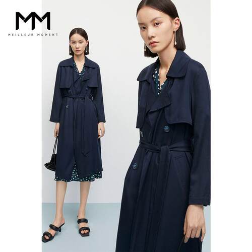 麦檬 女士时尚简约风衣5998169072-1